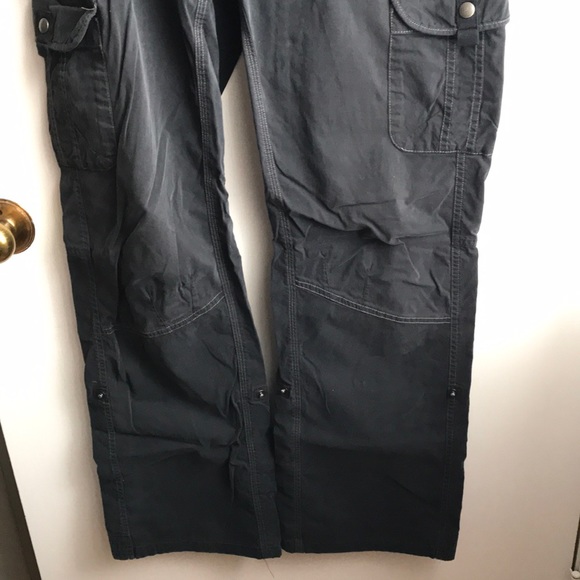 Kuhl Mountain Culture Womens Vintage Patina Dye Gray 6 Pockets convertible sz 10 - Picture 4 of 10
